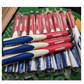 3 X Jumbomax Tour Series Red/White/Blue Medium - NEW but white discoloured