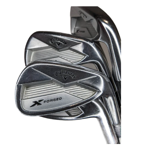 7 x Callaway X Forged Iron Set 4 - PW Recoil F4 Graphite Stiff Right Handed le