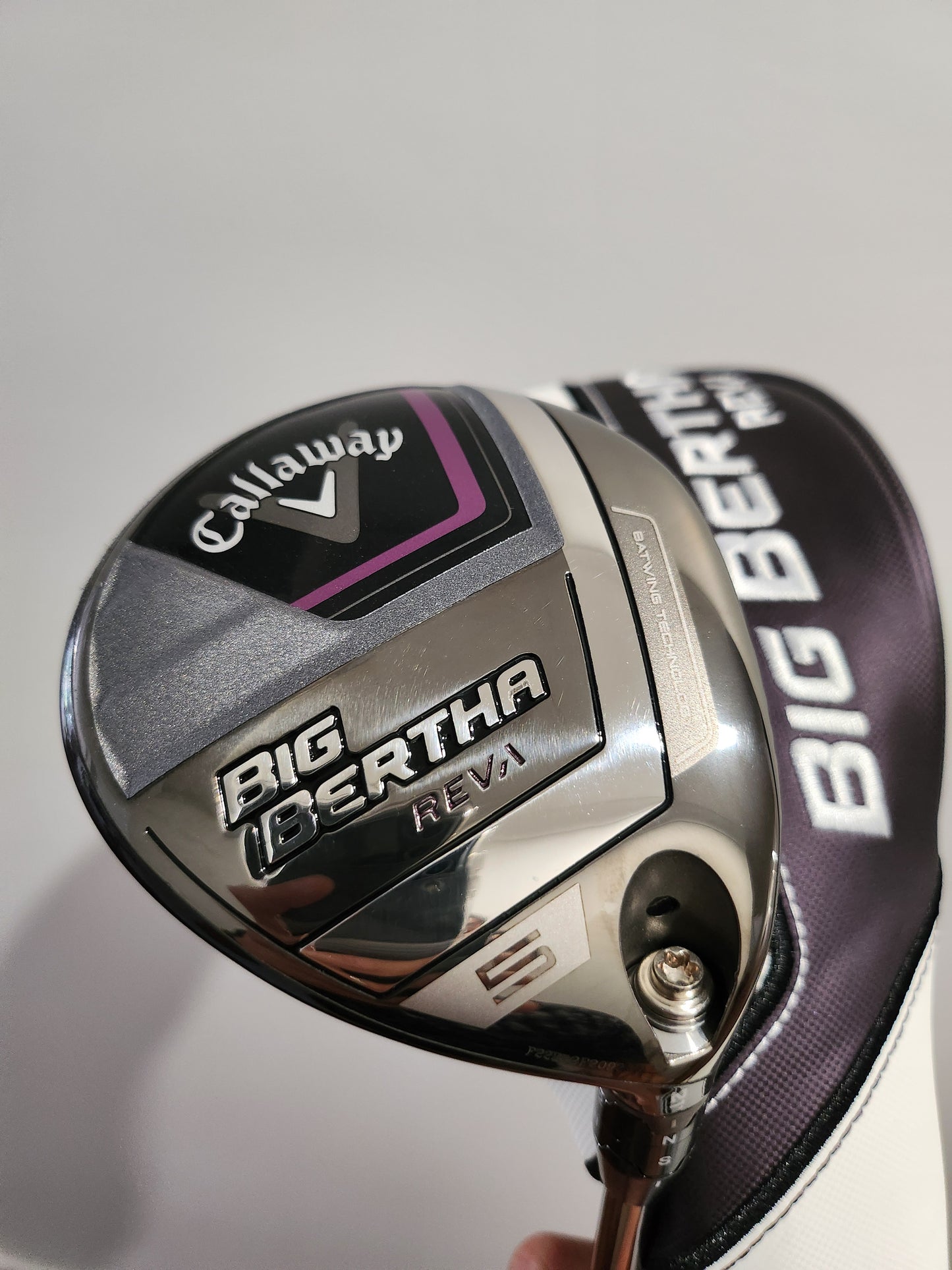 Near New Callaway Big Bertha Reva 23 5 Fairway Wood 21 Ladies Shaft Cover SKU019