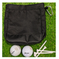 Golf Ball Cleaning Pouch Washer Water Storage Clip Club Wet Tees Bag Marker