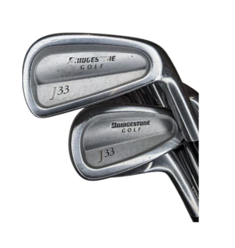 8 x Bridgestone J33 Golf Irons Forged Golf Pride Right Handed S300 Shafts Stiff