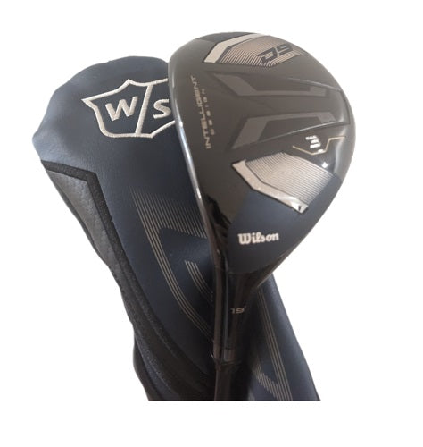 Near New Wilson D9 Hybrid 3 19 Deg Graphite Regular Flex Cover Left Handed t26