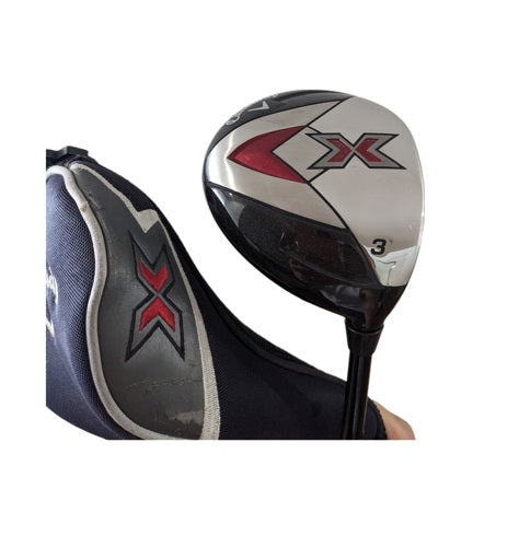 Callaway X24 3 Fairway Wood Golf with Cover - Stiff Flex Right Handed t32