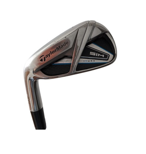 Taylormade Sim Max Iron 7 Golf Demo Adjustable - Removable Head - Stiff - LH