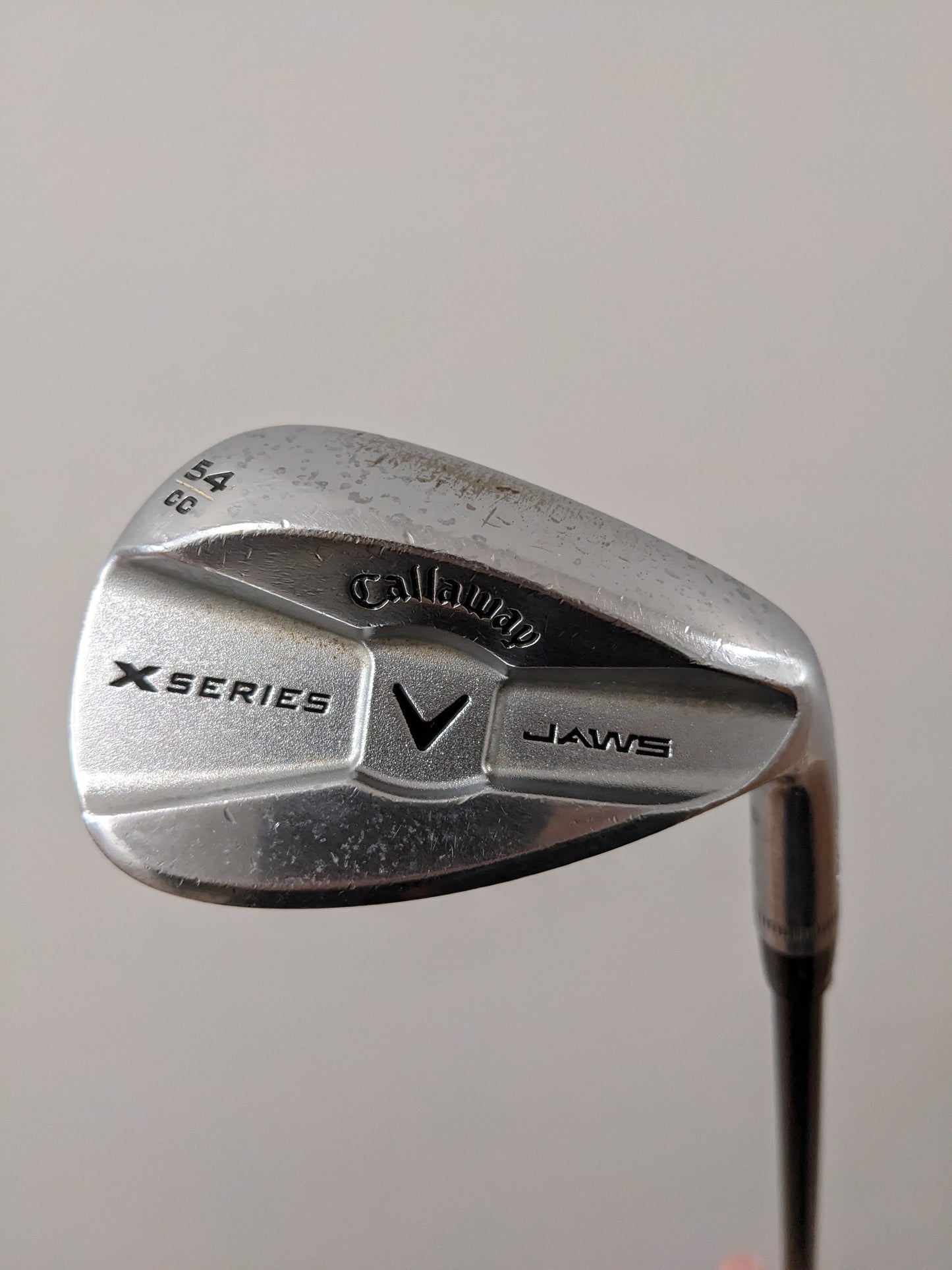 CALLAWAY X-SERIES JAWS WEDGE 54 DEG CC BOUNCE A Flex STEEL RH Pitching t13