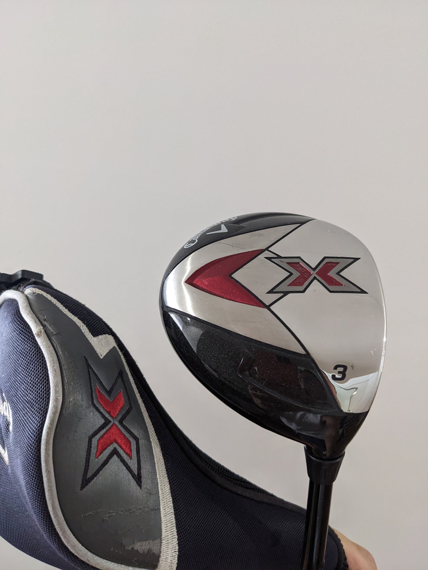 Callaway X24 3 Fairway Wood Golf with Cover - Stiff Flex Right Handed t32