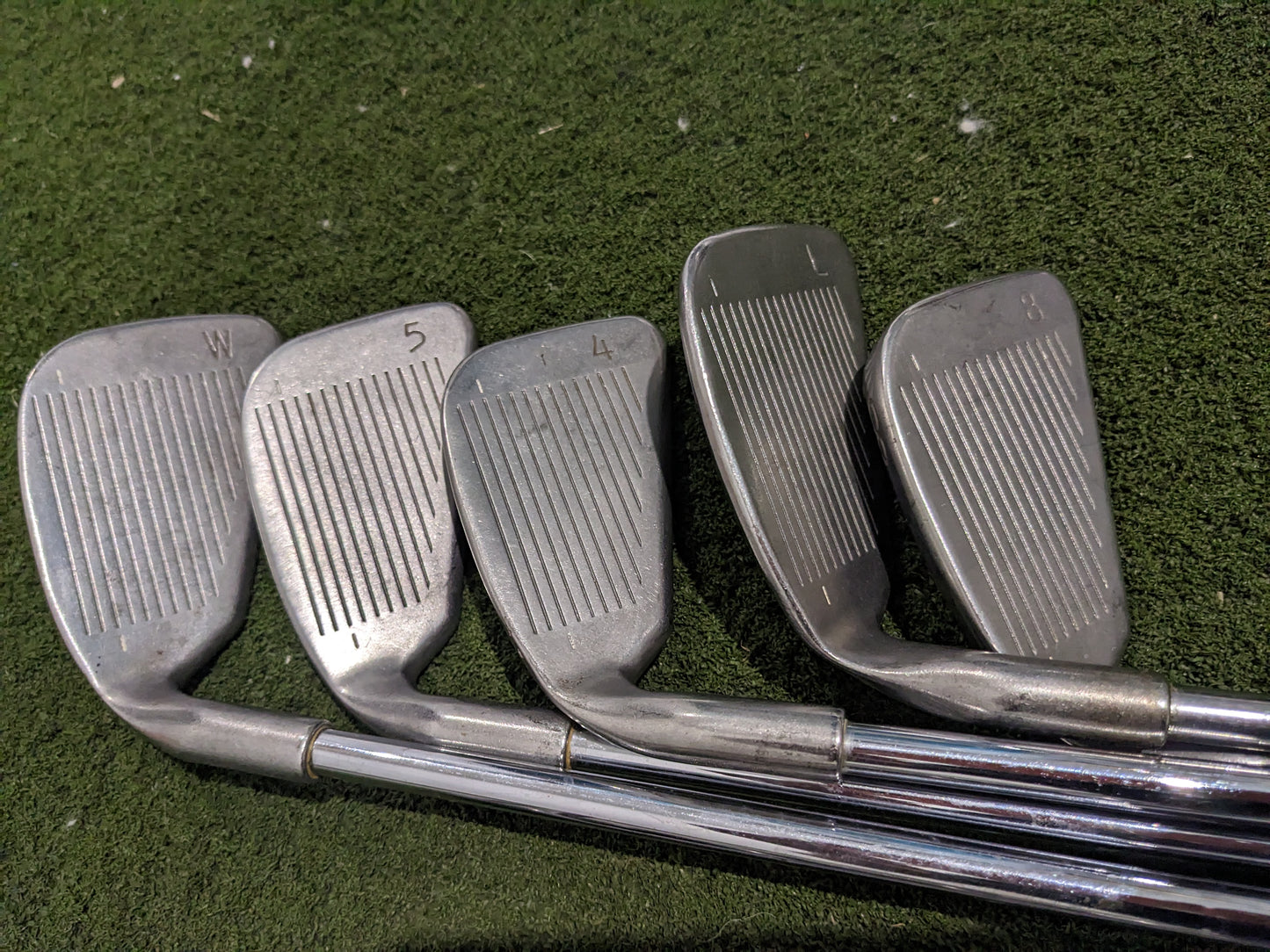 9 X Ping ISI K Iron Set - (4,5,6,7,8,9,P,S,L) - Right Handed - Steel Stiff t31