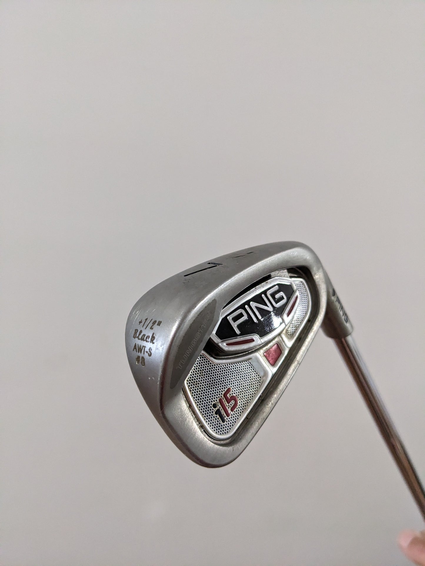 Ping i15 - 7 Iron - Right Handed - Stiff Steel Shaft Flex t38