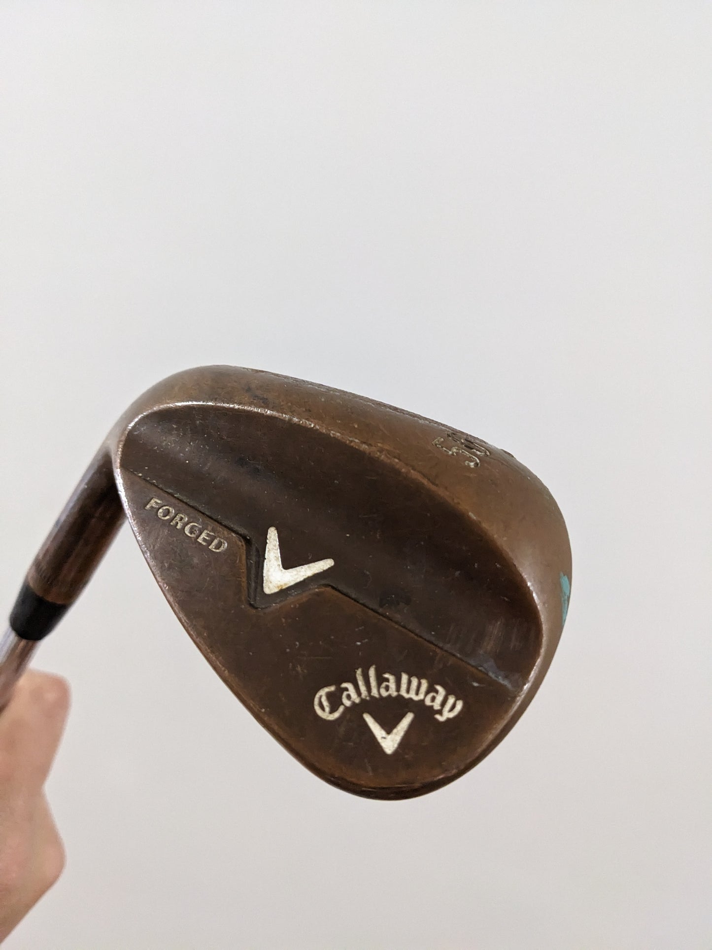 Callaway Mack Daddy Forged 56/11 Left Handed Sand Lob Rust For Spin Wedge t38