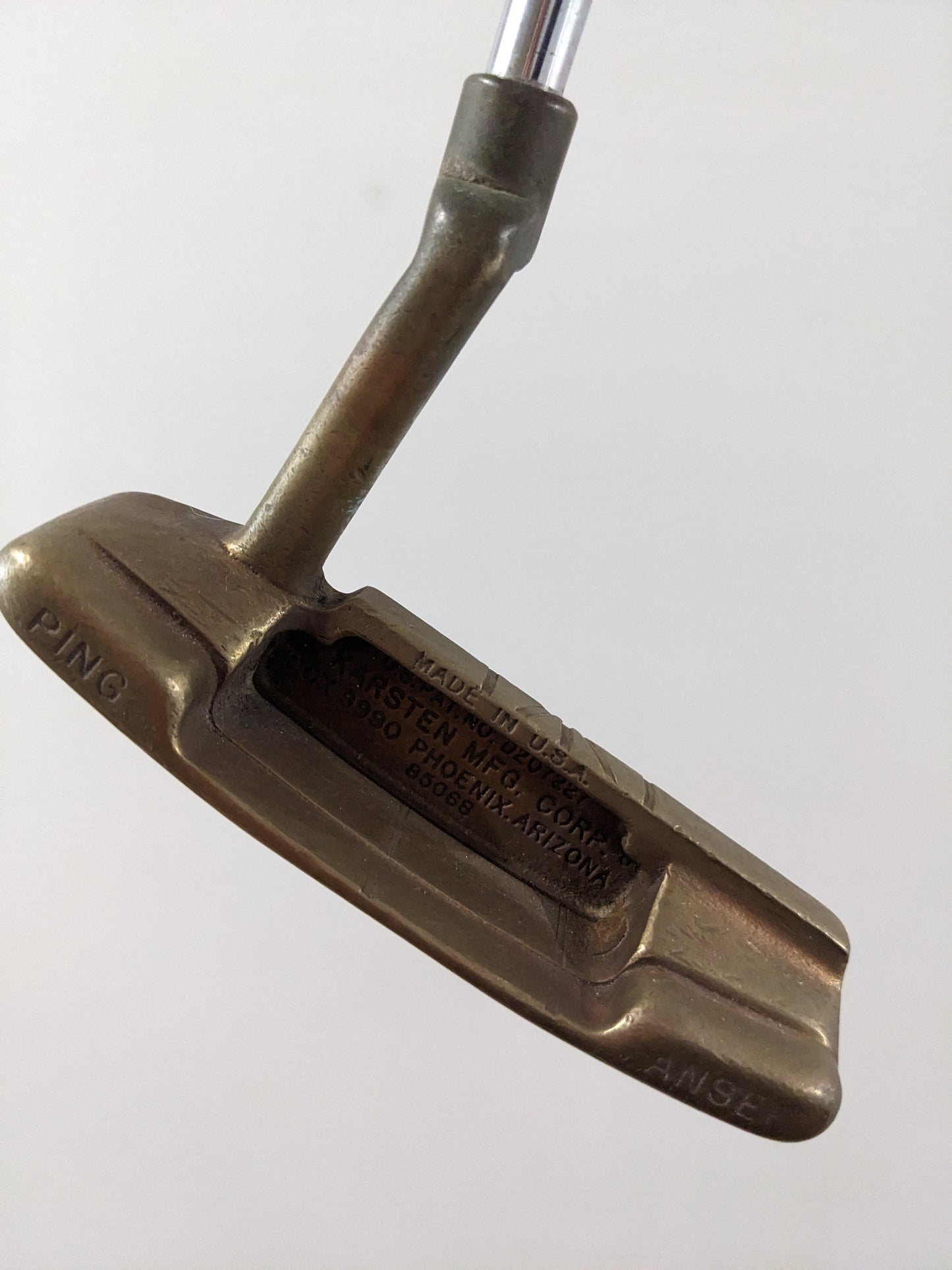 PING Anser Golf Putter 35 in Right Handed Magnesium Bronze t39 Marked Lines