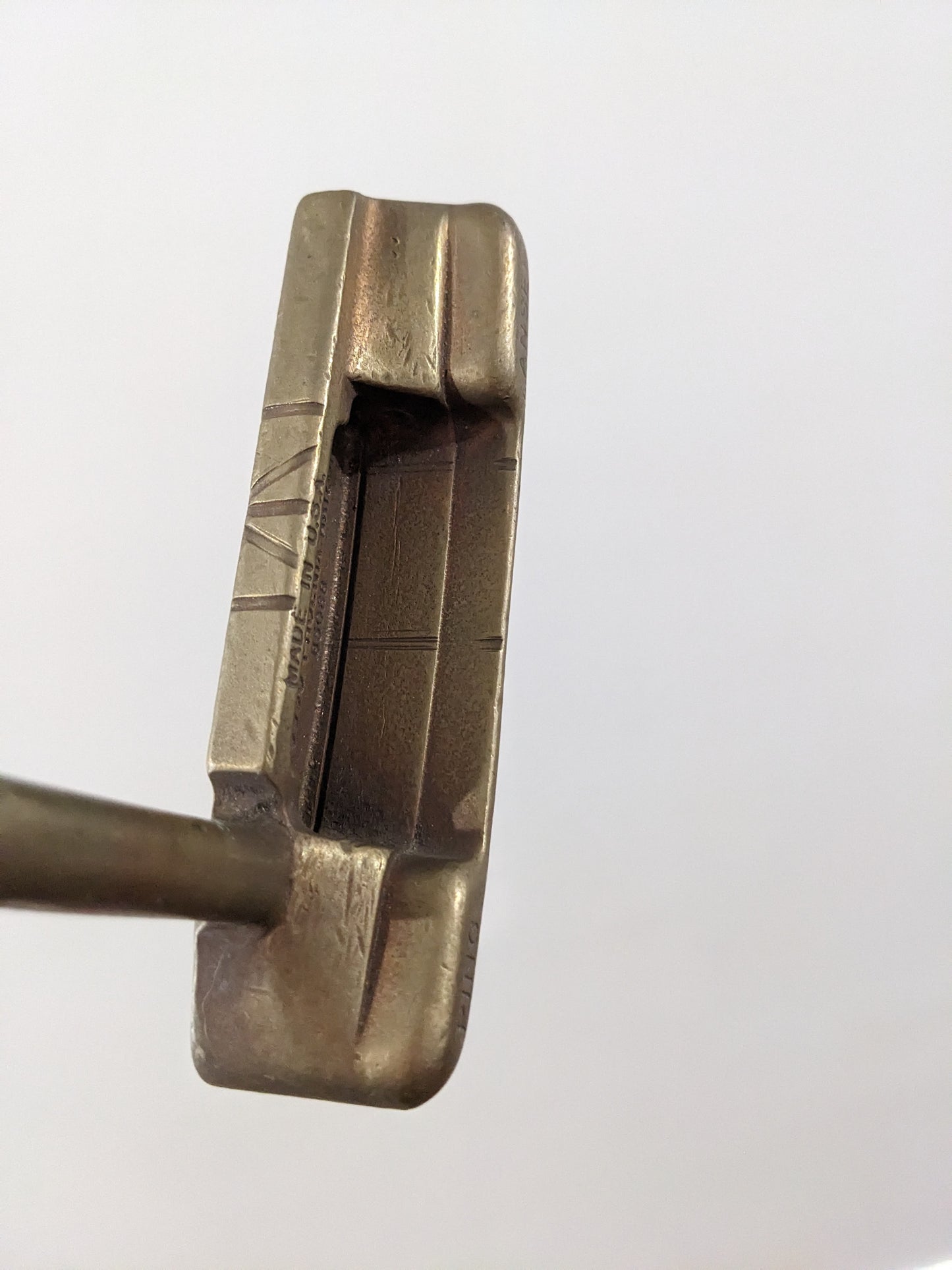 PING Anser Golf Putter 35 in Right Handed Magnesium Bronze t39 Marked Lines