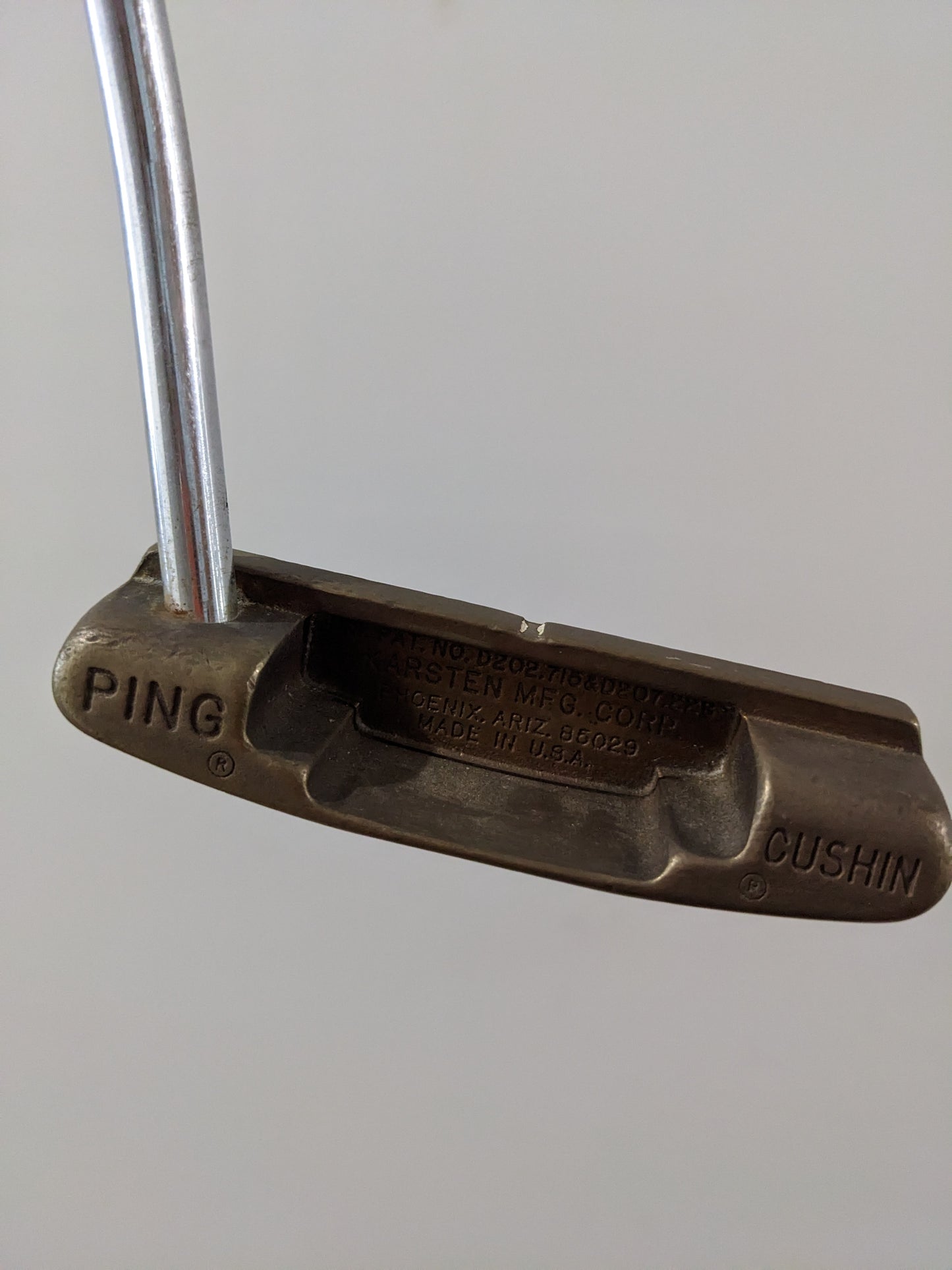 PING Company Cushin Putter 35 in Right Handed Magnesium Bronze t39