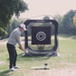 Portable Golf Practice Net Set Golf Club Ball Target Cloth Golf Swing Training