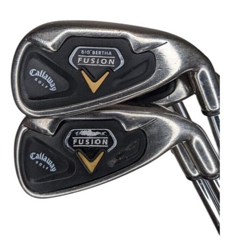 6 x Callaway Big Bertha Fusion Iron set - (6,7,8,9,P,S) - Regular/ UniFlex RH