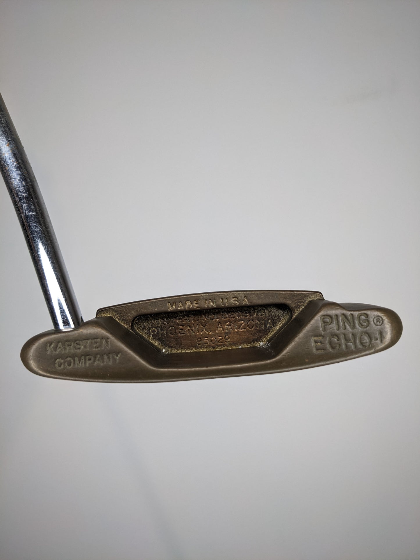 PING Karsten Company Echo-1 Putter 34 in Right Handed Magnesium Bronze