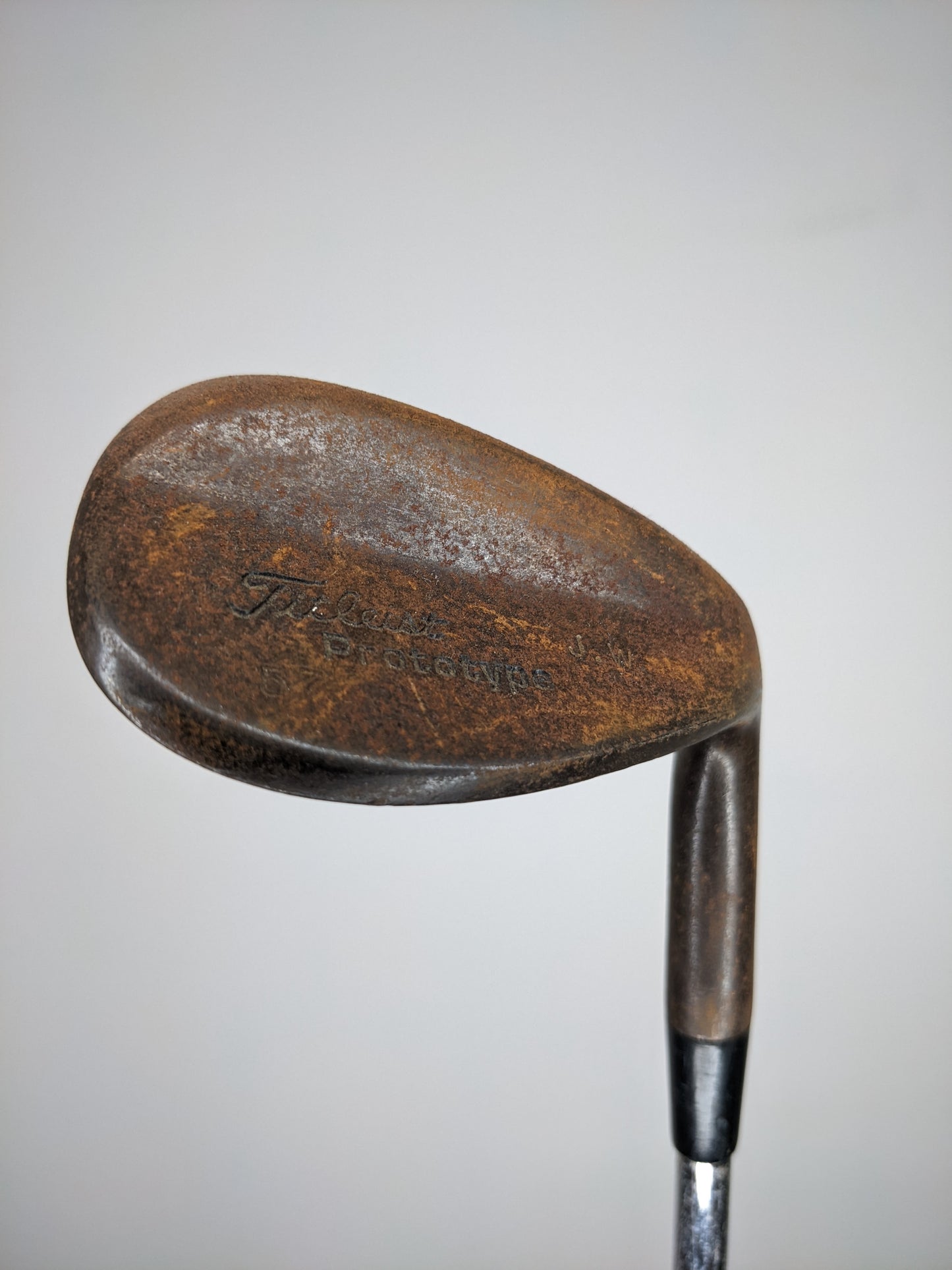 Extremely RARE - Titleist Prototype 57 Degrees Sand Wedge Rust RAW Right Handed