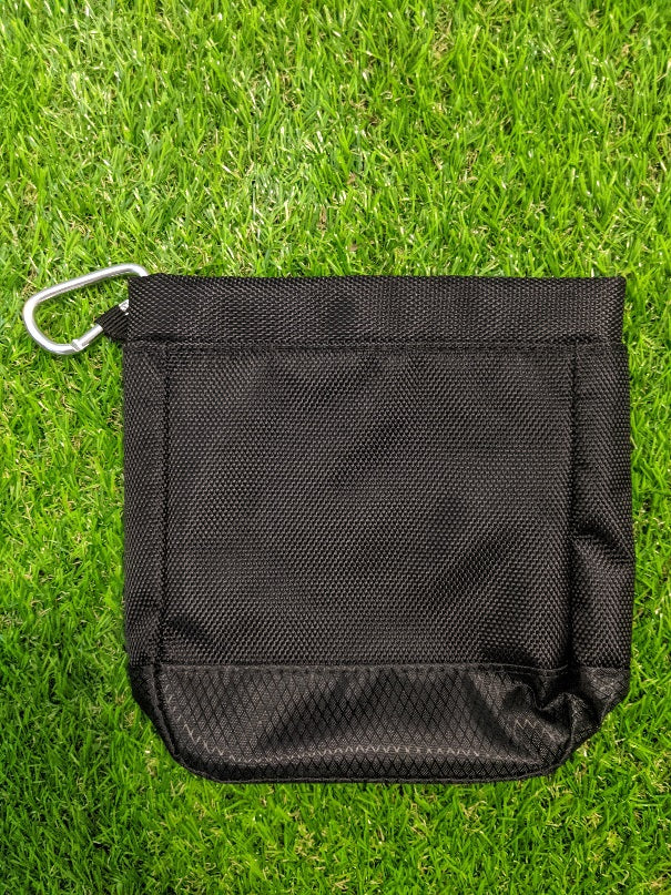 Golf Ball Cleaning Pouch Washer Water Storage Clip Club Wet Tees Bag Marker