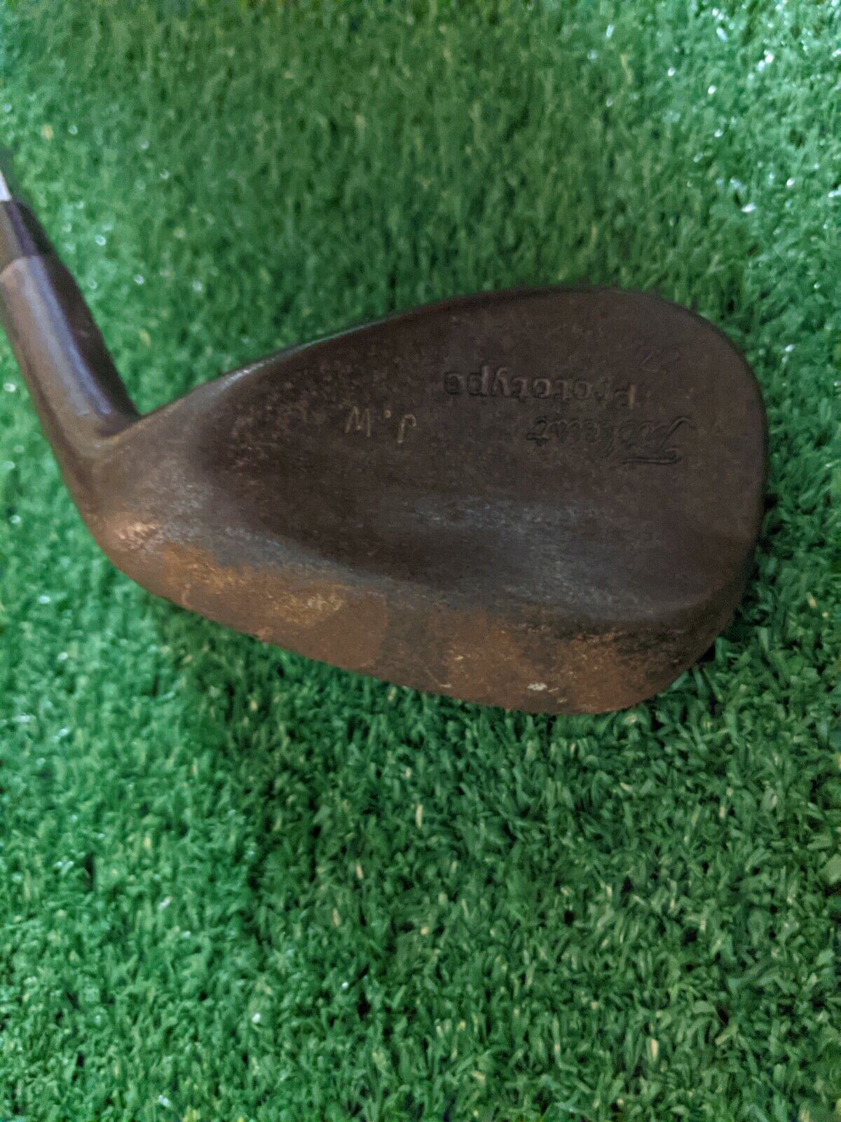 Extremely RARE - Titleist Prototype 57 Degrees Sand Wedge Rust RAW Right Handed