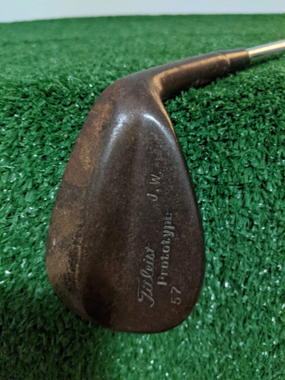 Extremely RARE - Titleist Prototype 57 Degrees Sand Wedge Rust RAW Right Handed